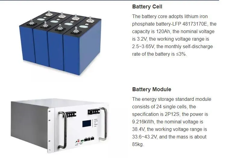 Photovoltaic Utility Scale Lithium Battery Storage