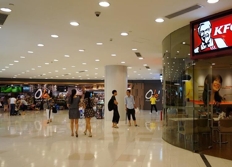 shopping malls
