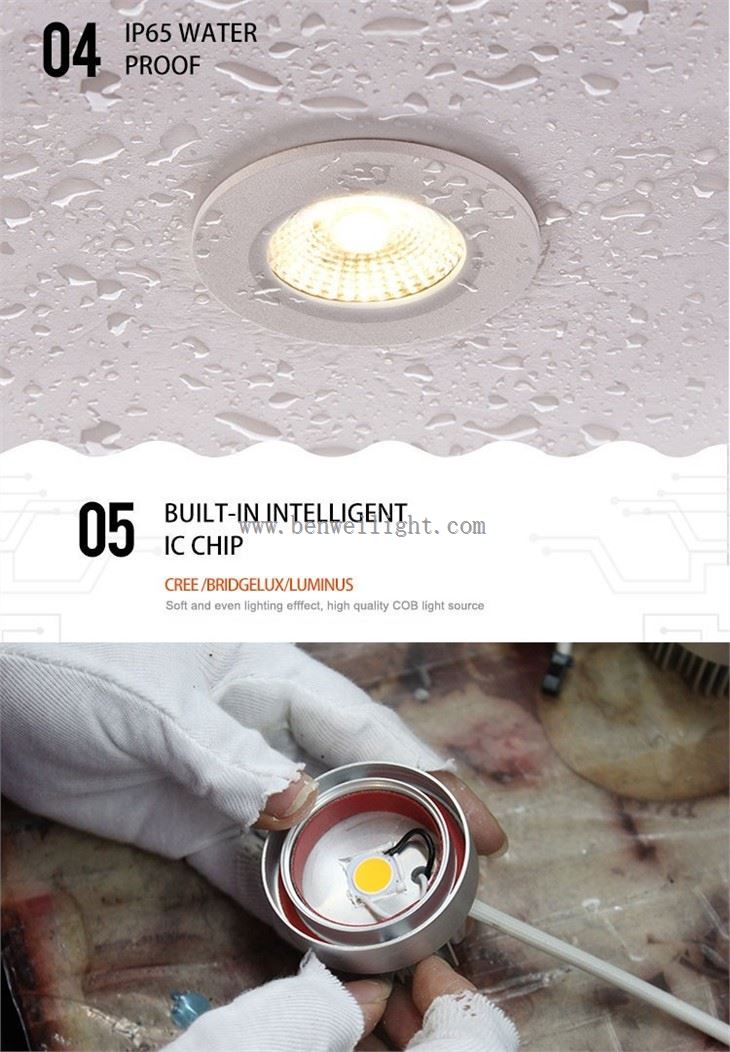 4 inch ultra thin led downlight