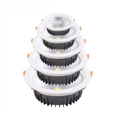 Klokkelys Downlights
