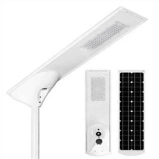 Engros Philips Alt i én Solar Light Intelligent Pathway Solar Lights 10w 20w 30w 40w 50w 60w Udendørs Have IP65 Vandtæt Solpanel Gadelampe til kommunale motorvejslys