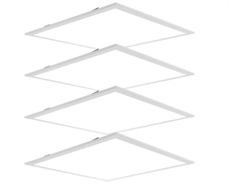 Firkantet overfladepanellys