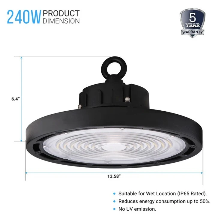 IP65 Workshop Warehouse Gym Airport Lights 5