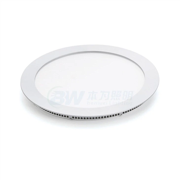 LED Rundt fladt panel loft Flush Mount med farveskift CCT