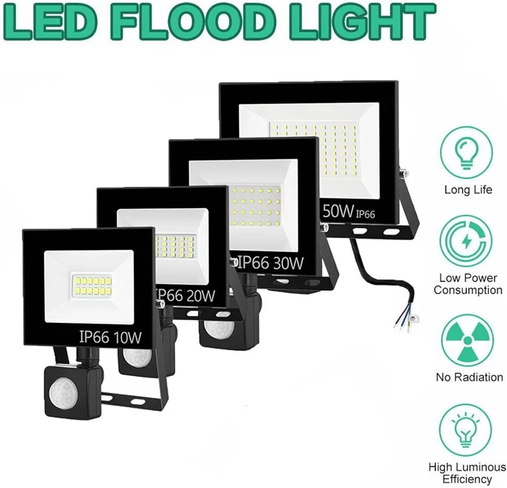 10w Led Motion Sensor Floodlight 2