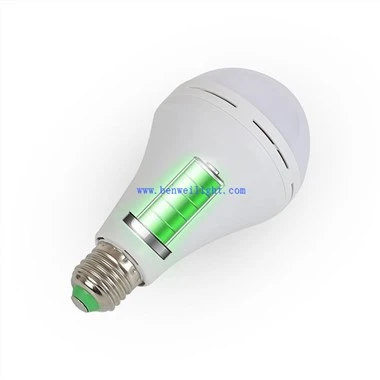Opladning LED pære 9 Watt