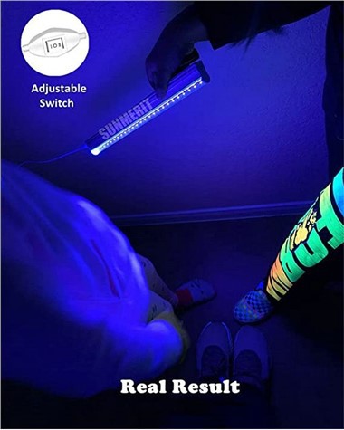 Baktedræbende UV-fluorescerende lampe