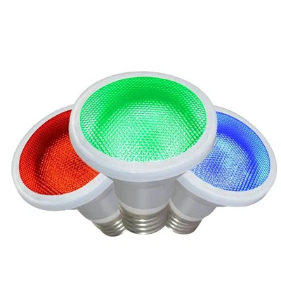 Par20 7w Rød Blå Grøn Hvid LED Spotlight