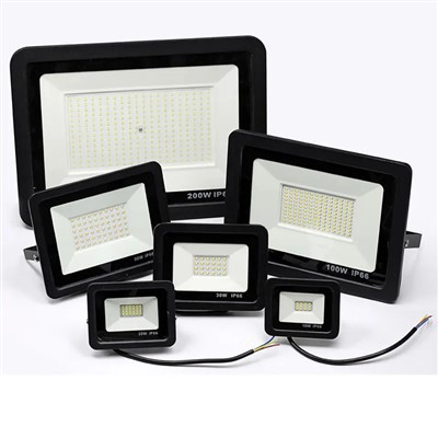PIR sensor LED projektør