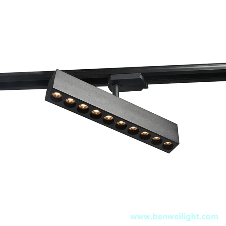 12W Magnetic LED Track Light | DC48V Dimmable Track Spotlight for Modern Interiors suppliers