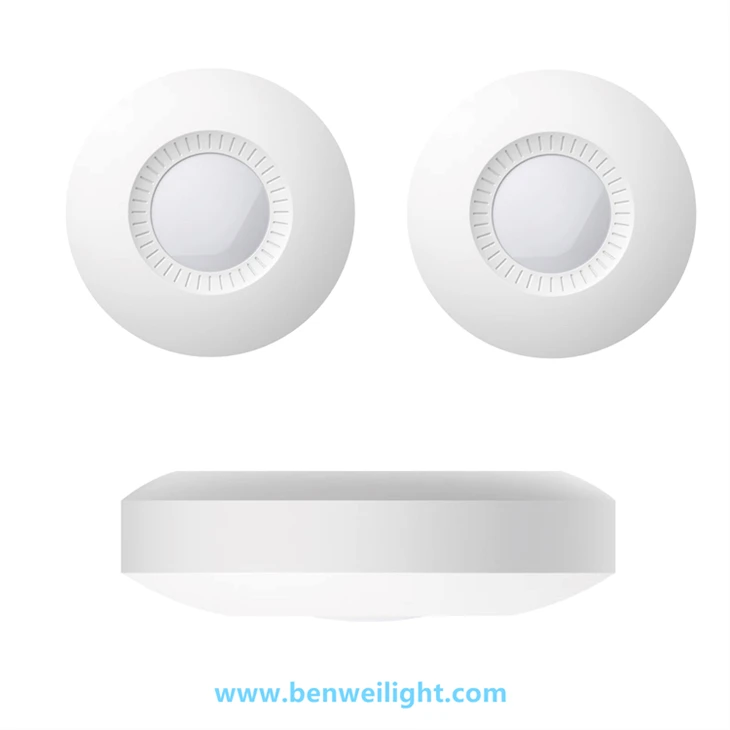 360 graders loft PIR-sensor, 12m rækkevidde, kabelforbundet NC