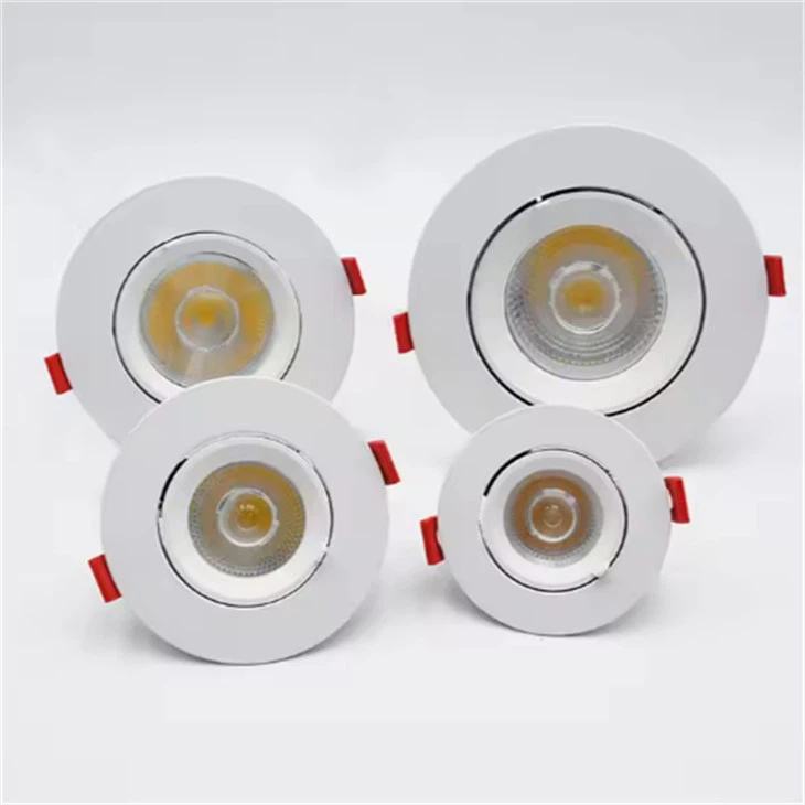 LED forsænket downlight kan spotlight