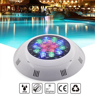 Farveskiftende undervands LED-lys