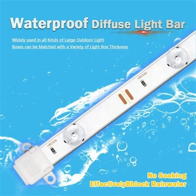 SMD 3030 Led Strip med linse til stof lysboks