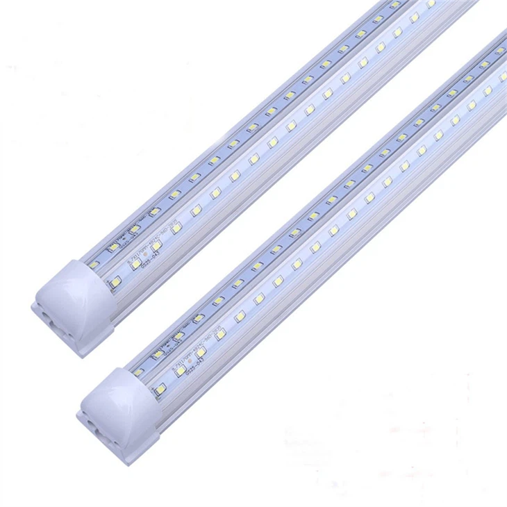 T8 V-Shape Integreret LED Tube Fixture｜270 graders stråle｜Høj Lumen